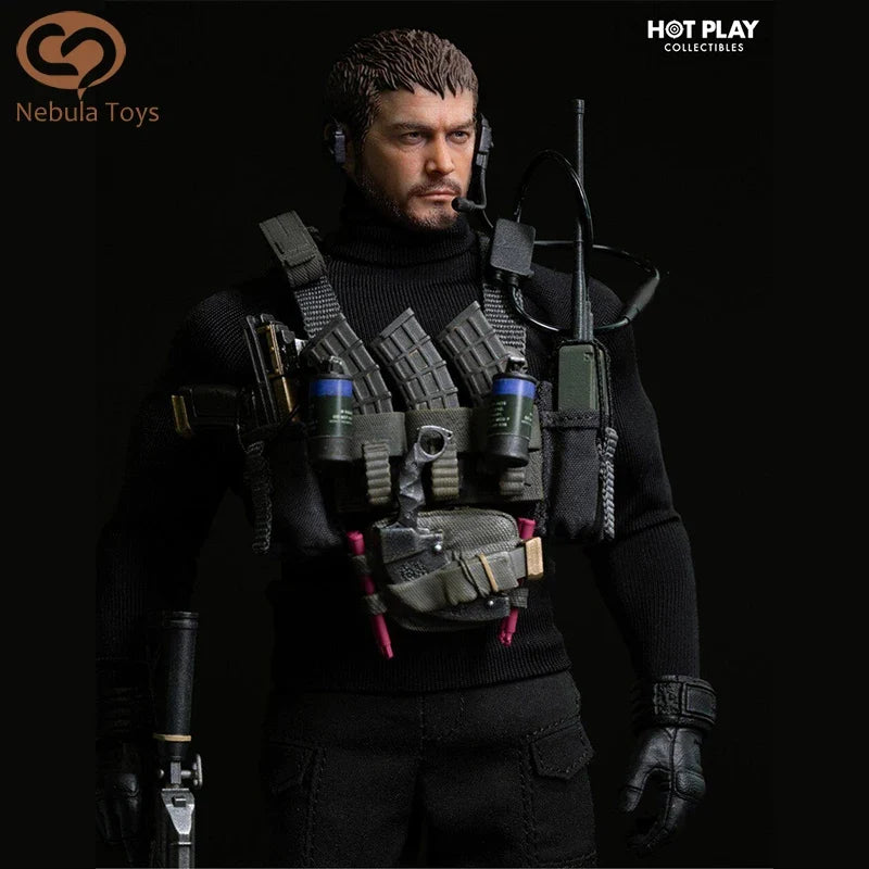 HOTP PLAY 1/12 HP001 Wolf Team Leader Action Figure Captain Wolf Hunter Deluxe Version Figures Model Doll Collection Statue Gift