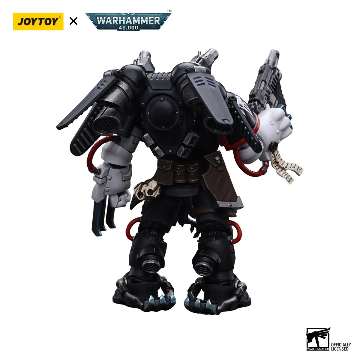JOYTOY Warhammer 40k 1/18 Action Figures Raven Guard Chapter Master Kayvaan Shrike Model Toys GIft