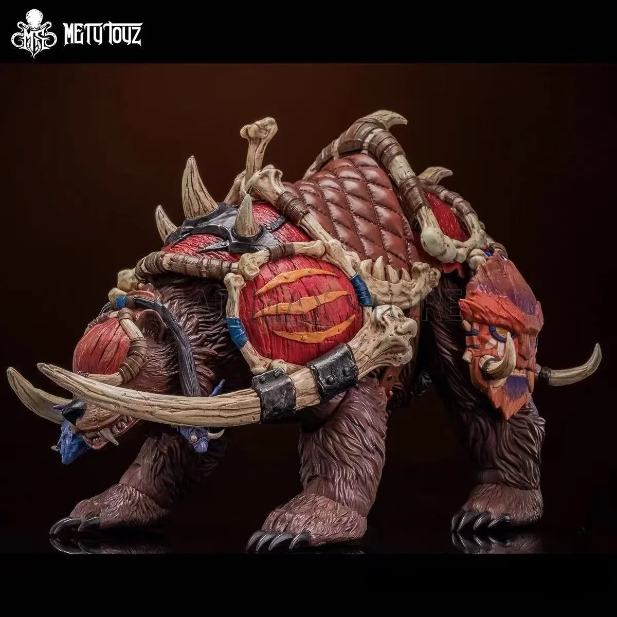 In-stock  Mety Toyz Armored Giant Bear Collection Limited Ver. Mount Model Action Model Collectible Figure Toys