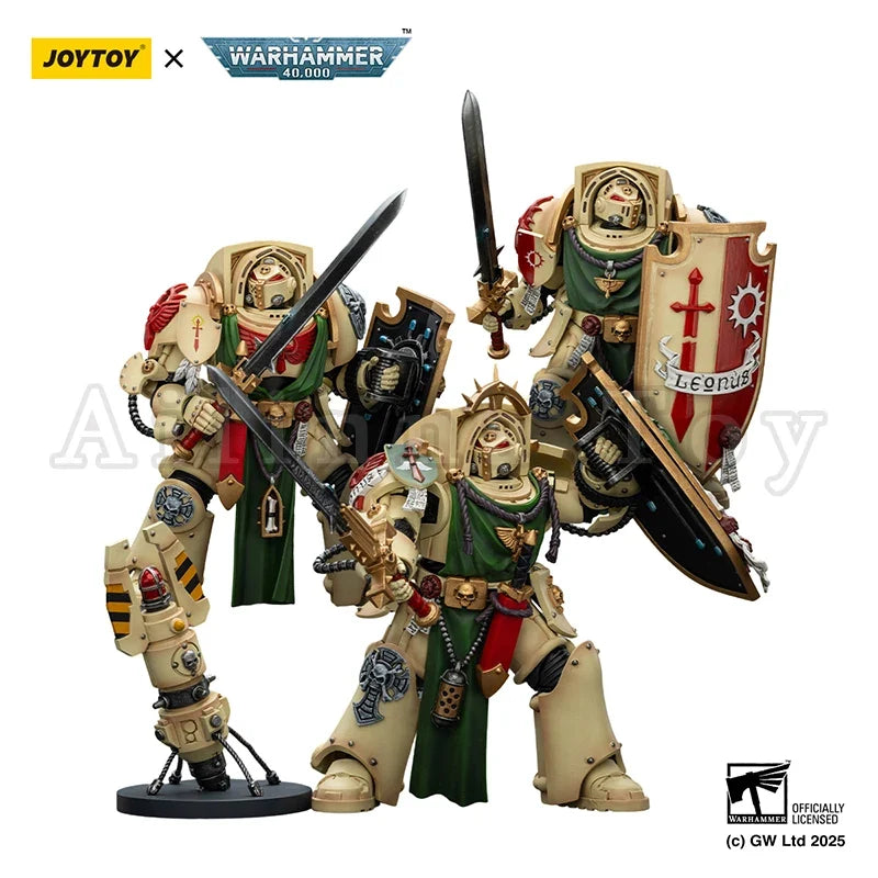 JOYTOY 1/18 Action Figure 40K Dark Angels Deathwing Knight Anime Model Toy Gift
