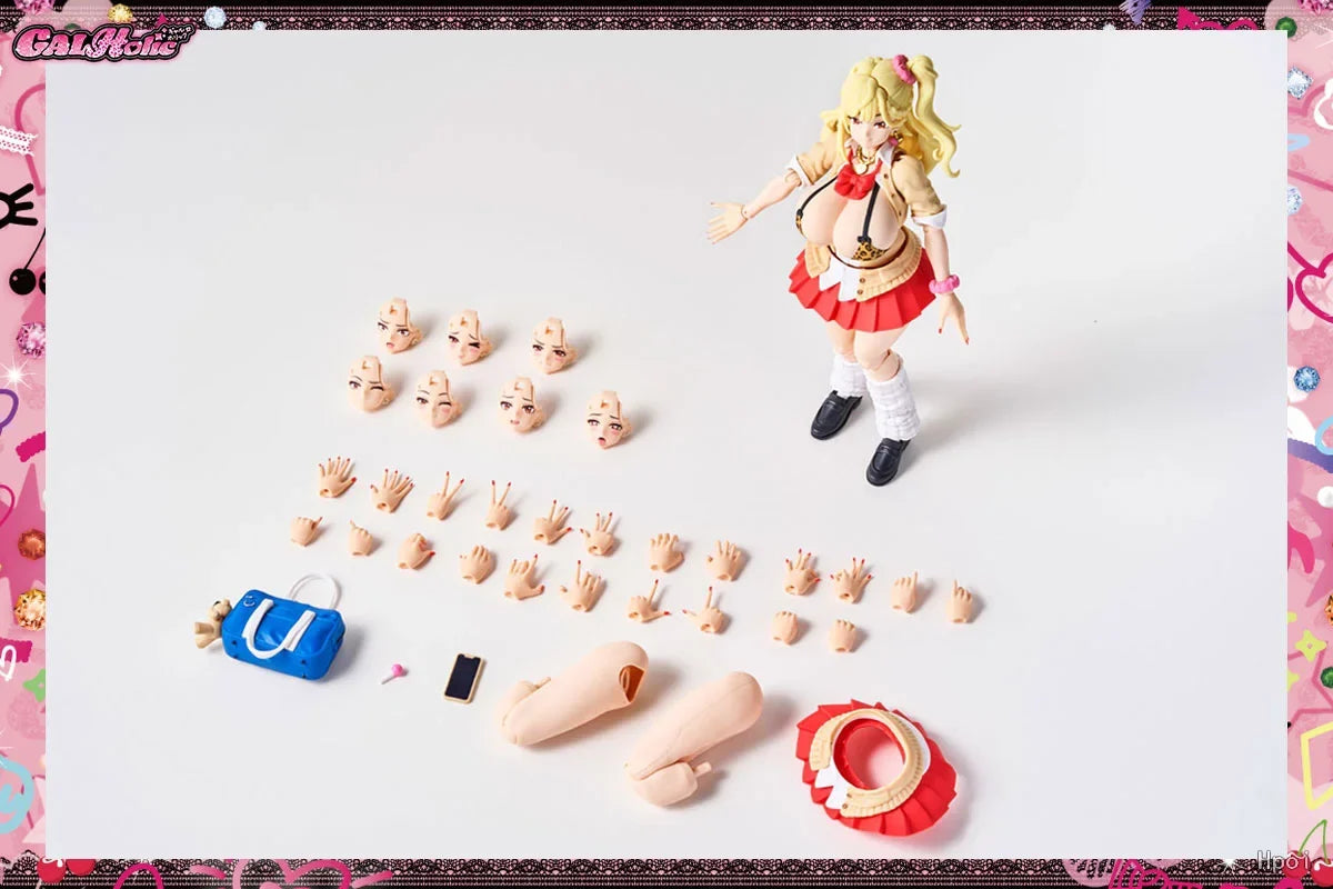 TYCTOYS In Stock Original AMAKUNI GALHolic 1/10 Seven Star Robot Assembly Beautiful Girl Action Figure Model Toys Ornament Gifts