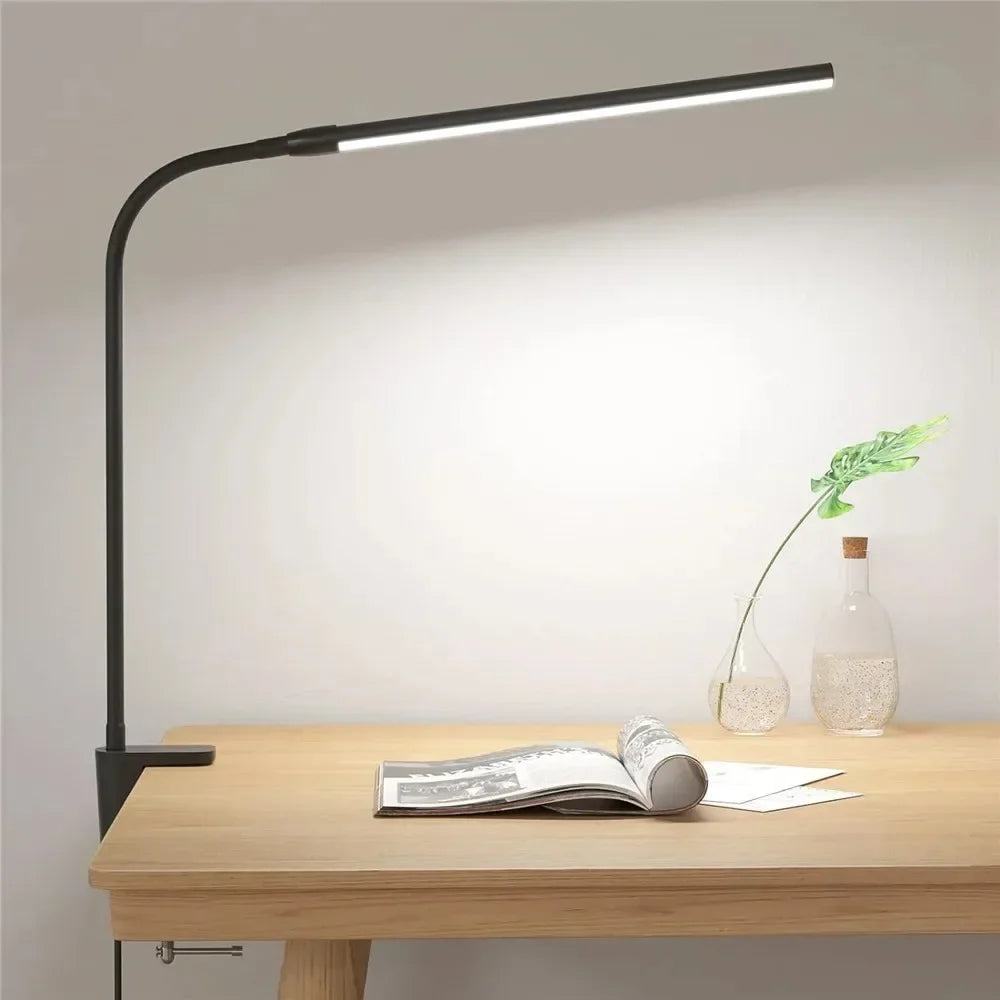 Double Head LED Desk Lamp Dimmable PC Monitor Light USB Table Lamps Reading Lights Eye Protection 3 Color Mode For Office