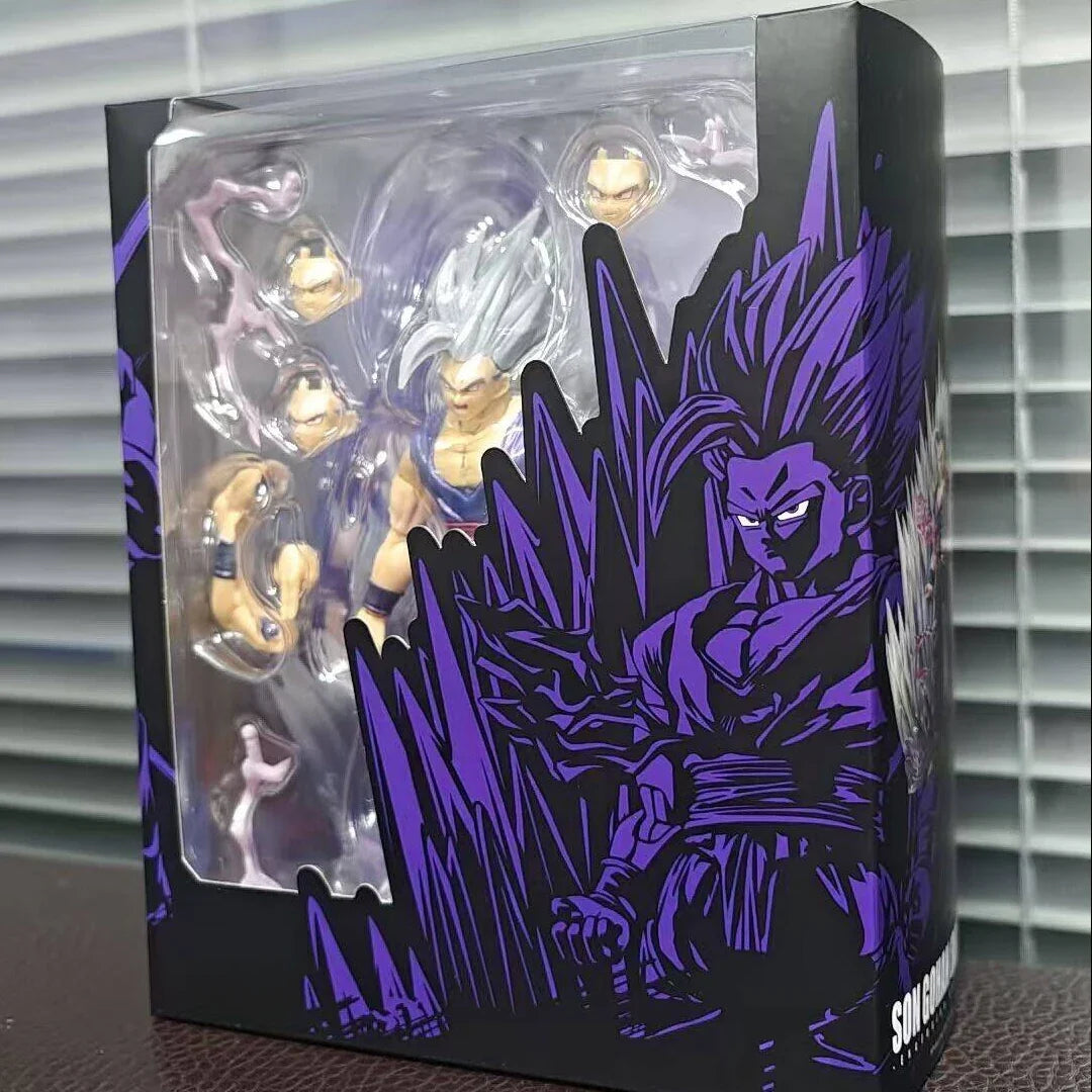 SHF Dragon Ball Exclusive: Son Gohan Beast Anime Action Figure | PVC Movable Super Saiyan Model | Collector's Edition