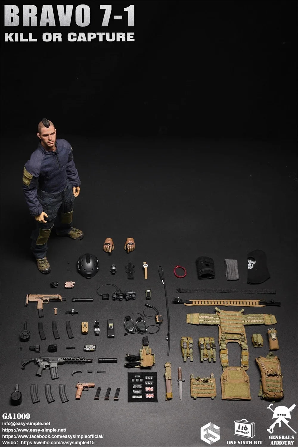 In Stock For Sale 1/6th GA1009 SAS Tough Guy Call Man The Duty Full Set Moveable Action Figure Soap 12" For Fans Collectable