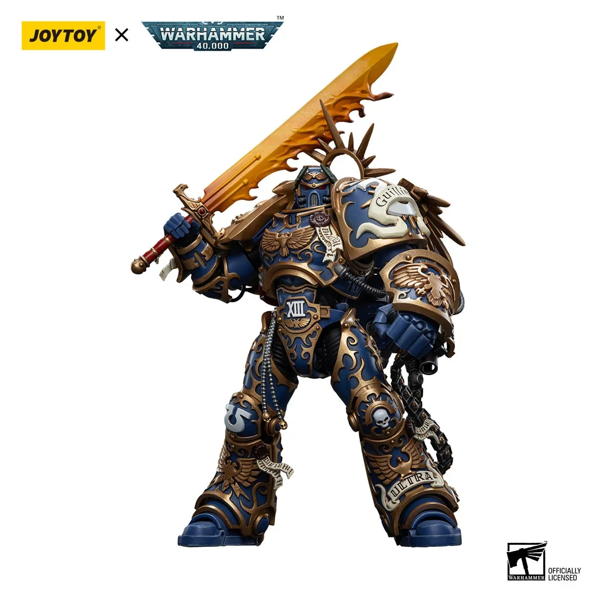 JOYTOY Warhammer 40k 1/18 Action Figures Anime 18.1cm Ultramarines Primarch Roboute Guilliman