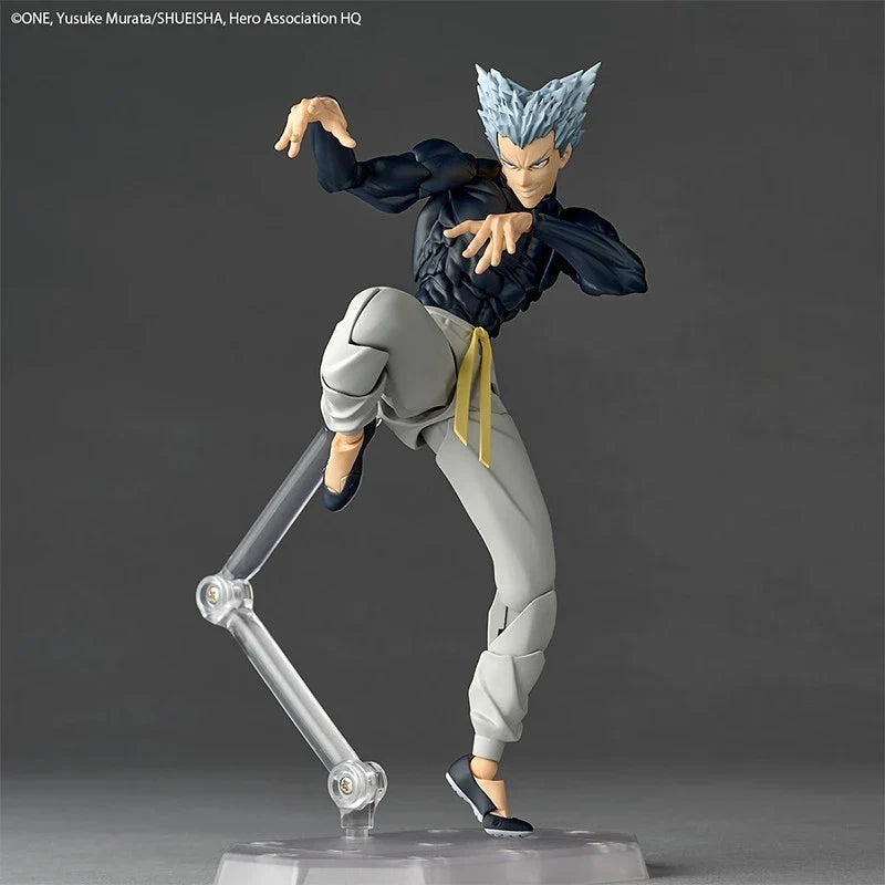 【Shipping in May】Kaiyodo Revoltech Amazing Yamaguchi One-Punch Man Garou Anime Action Figure Toy, Collectible Gift