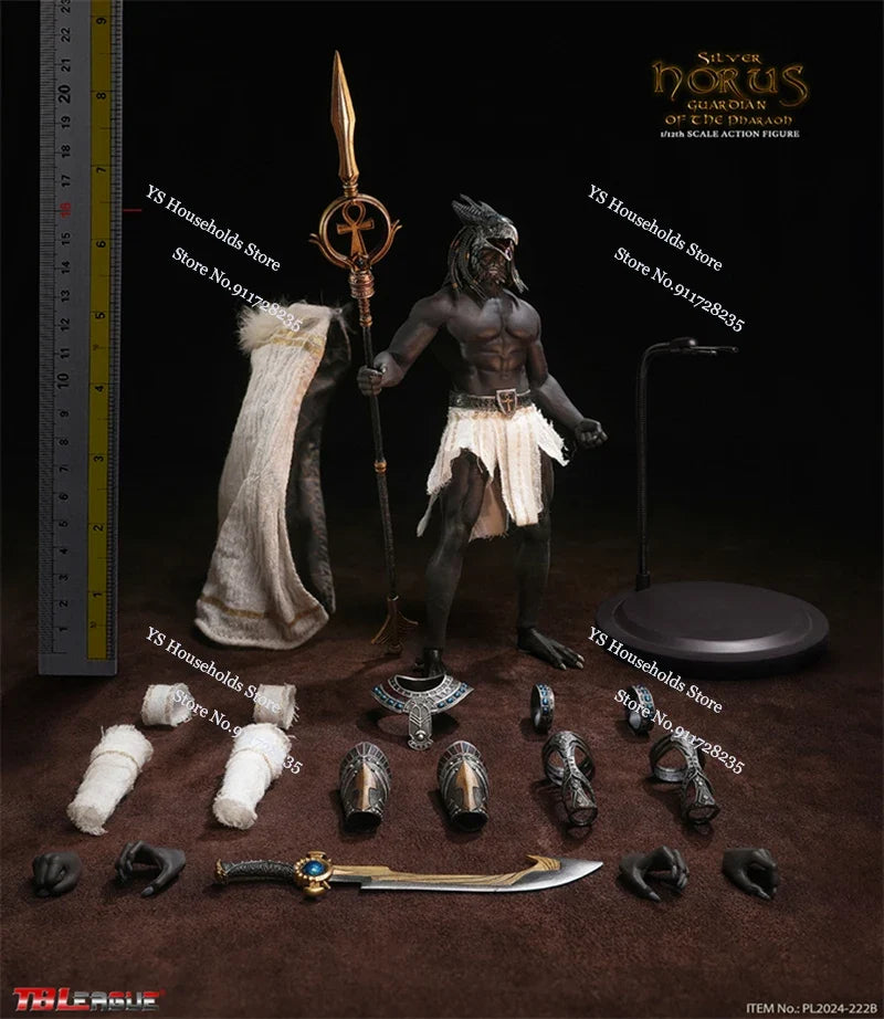 TBLeague PL2024-222 1/12 Gold Sliver Version Horus Action Figure Ancient Egypt Guard God Delicate 6inch Soldier Model Gifts