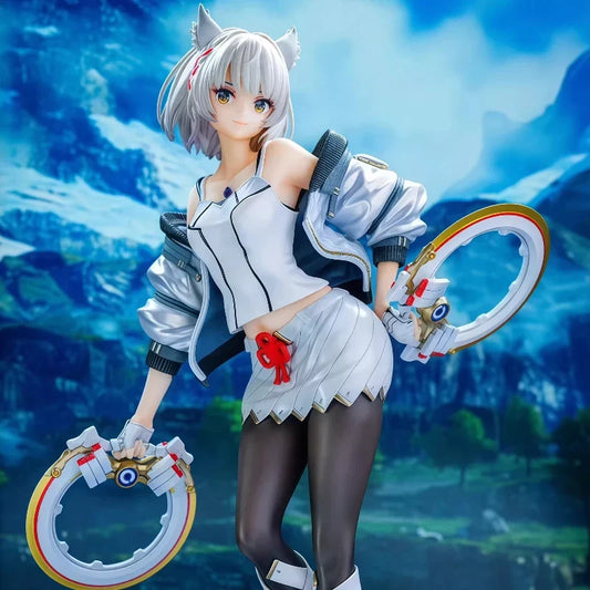 23cm Gw Studio Mio Xenoblade Chronicles 3 Anime Gk Action Figure Collectible Model Desk Car Decoration Gift For Fans