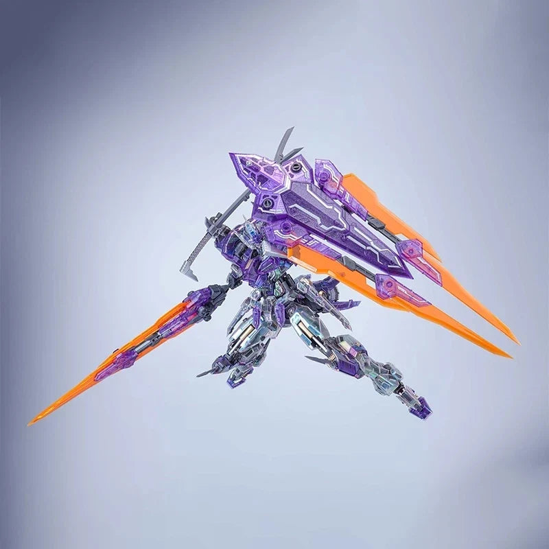 Original Holographic Translucent Valkyrie Assembly Model Action Figures Mecha Scp Process Toys Desktop Ornament Collectable Gift