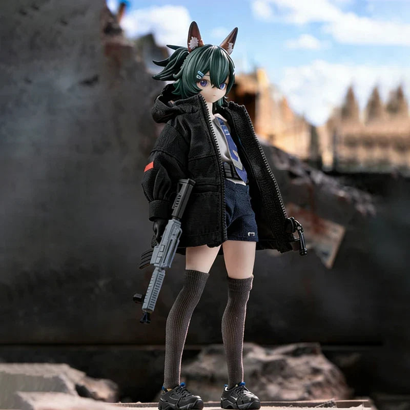 Neo Eden Toys Black Iron Rest Series 1/12 Bjd Blind Box Mecha Musume Doll Kawaii Action Anime Figure Mystery Box Toys Gift