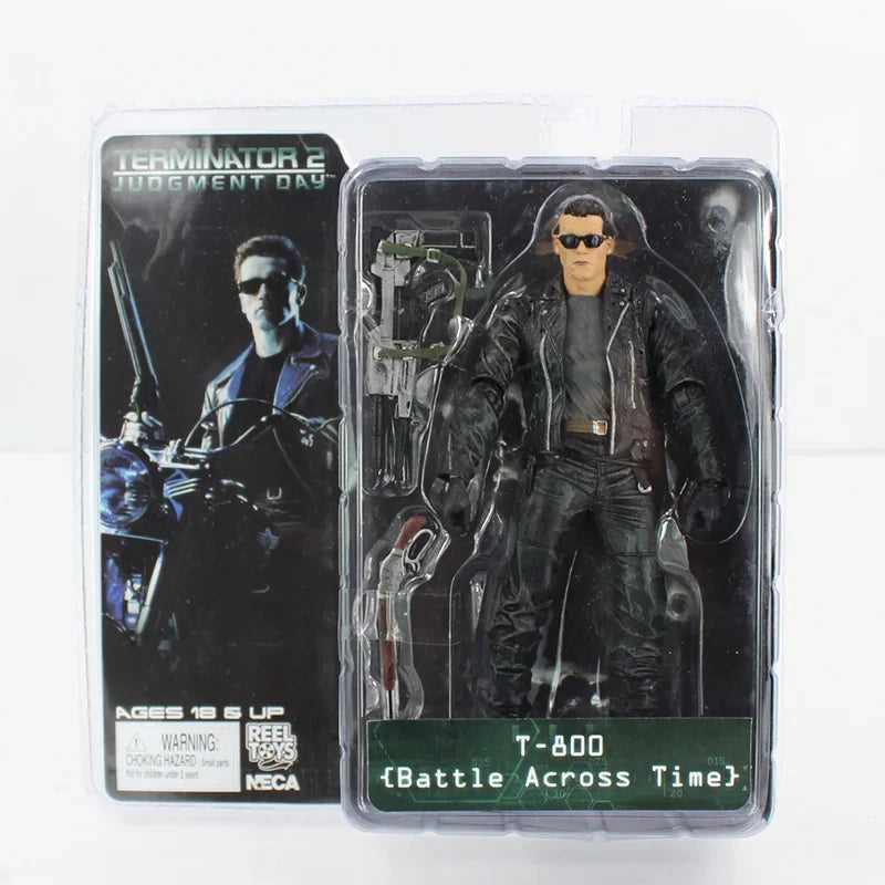 NECA The Terminator T-800 T-1000 Endoskeleton Collection Action Figure PVC Model Toy Doll Figurals Gift
