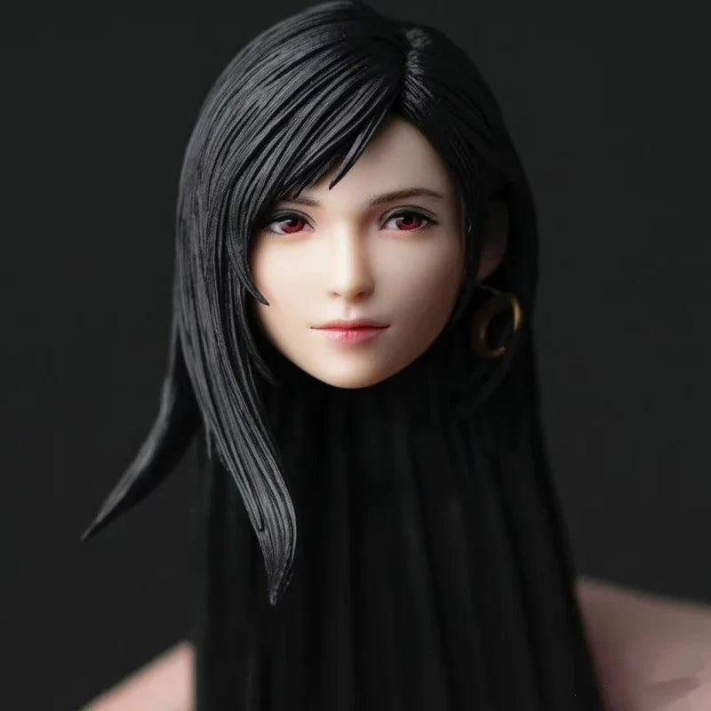 In Stock Original ACG ART Tifa Lockhart 1/6 Head Accessory Part The Goddess Of My Dream Model Fitting