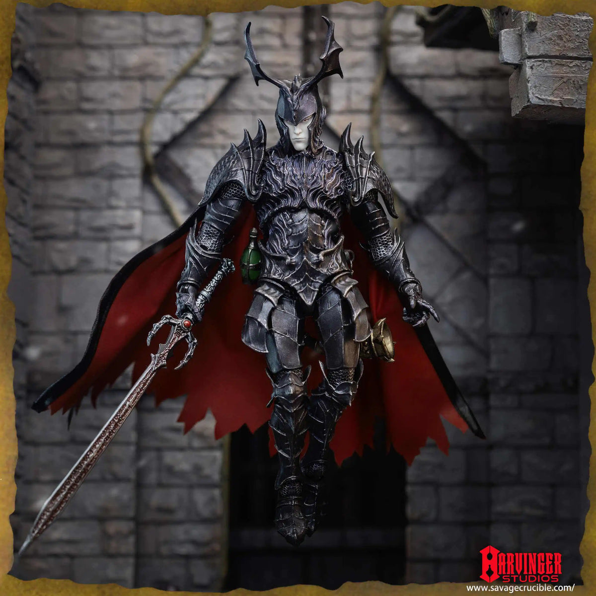 Authentic Presage Hs Studio Barbarian Forge 1/12 Scale Lich King Prototype / Undead King Erick Articulated Action Figure Fashion