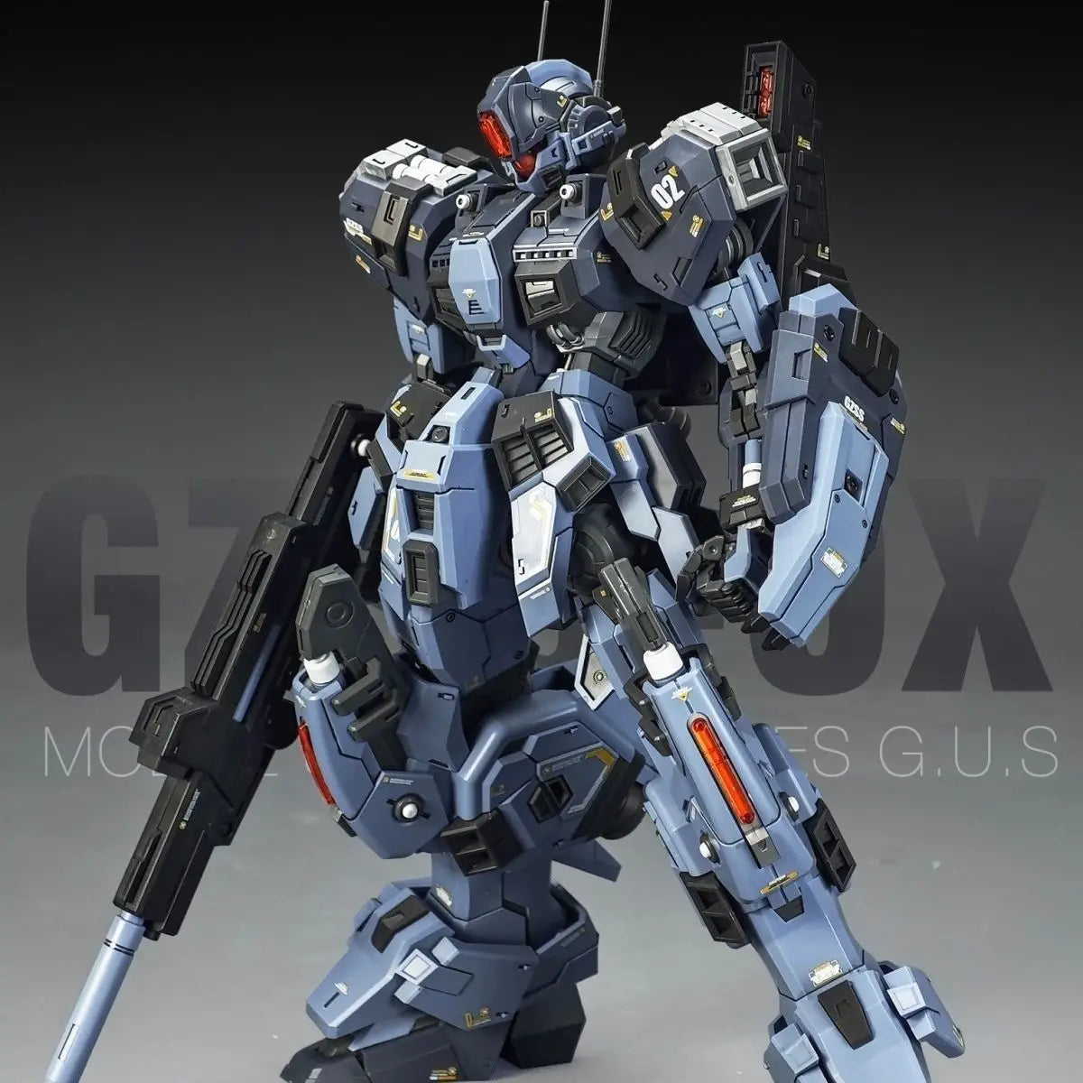 In Stock Zzza Mode Gzss-Ox-Gusi-Gus 1/100 Action Figurine Model Kit Action Figures Robot Figuine Plastic Model Kids Hobby Toys