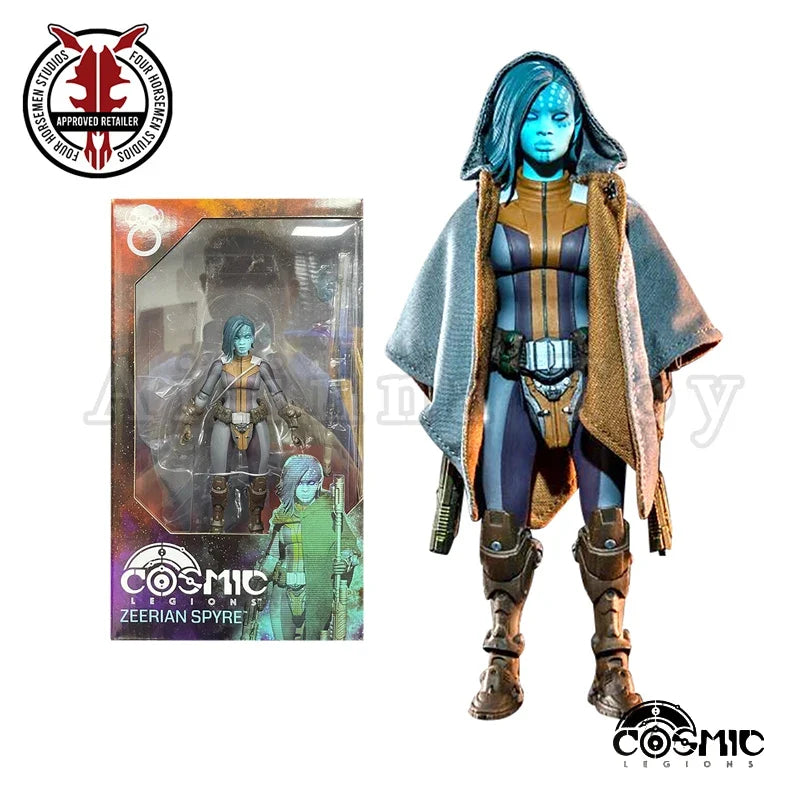 Four Horsemen Studio 1/12 6inches Action Figure Cosmic Legions Zeeri Anime Model
