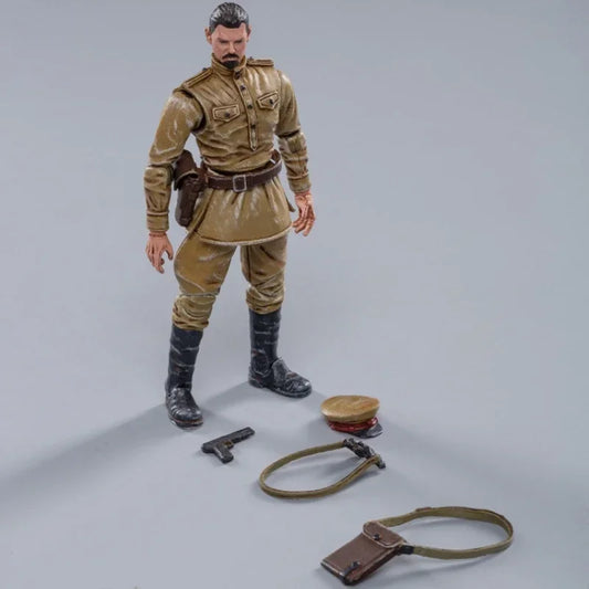 In Stock JOYTOY 1/18 Soviet Officer Collection Action Figure Can Be Assembled Igure Model Collection Toy Gift