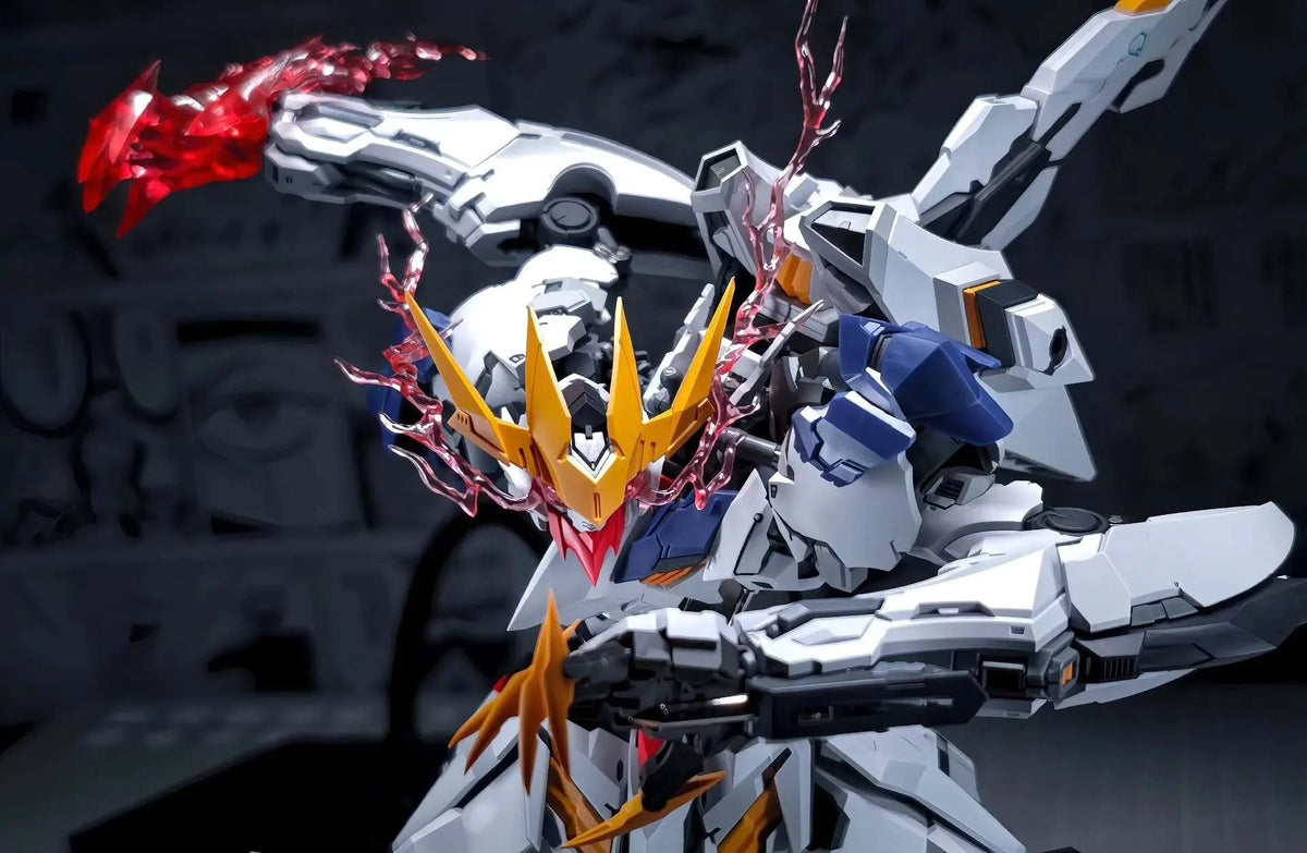 Wolf Model Barbatos Assembly Model Kit 1/100 Wolf Technology Alloy Skeleton Action Figure Doll Statue Collection Model Toys Gift