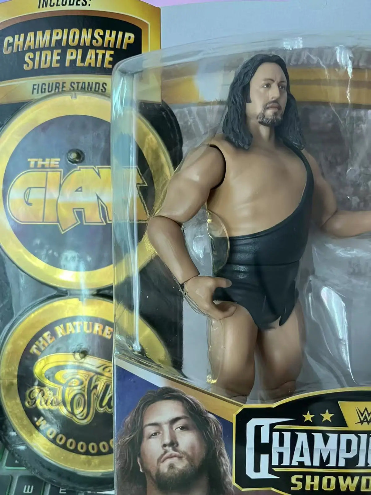 WWE ORIGINAL THE GIANT&RIC FLAIR Action Figure Wrestling Figure Display Collection Festival Gift
