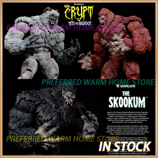 In Stock Loosecollector THE CRYPT THE YETI THE SKOOKUM Model Toys Wild Man 1/12 SCALE DELUXE FIGURE