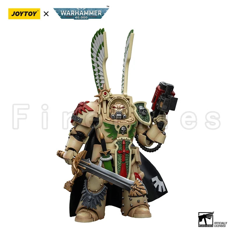 1/18 JOYTOY Action Figure 40K Dark Angels Deathwing Knight Anime Model