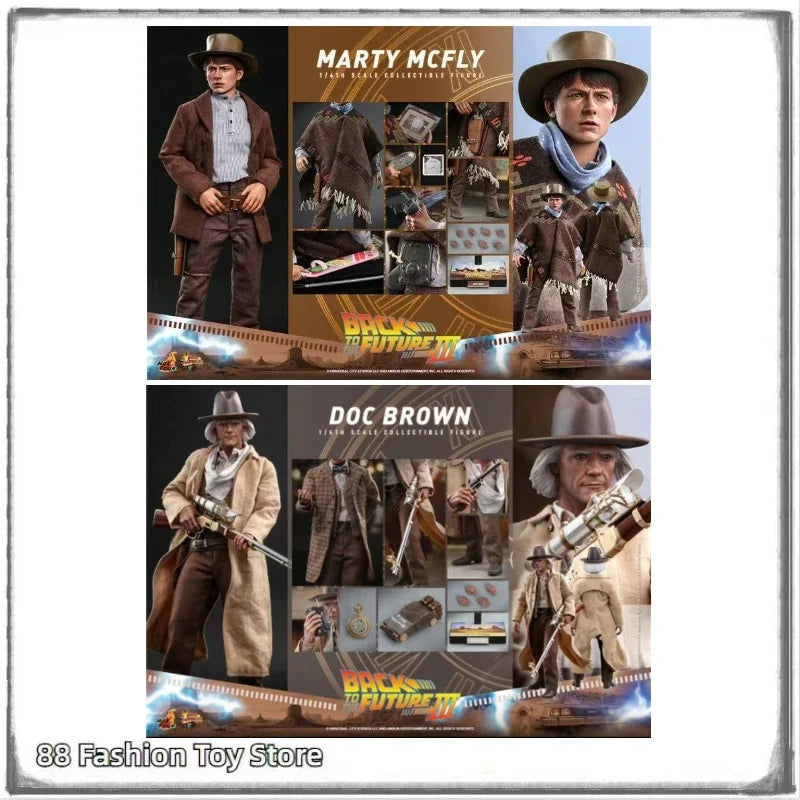In Stock MARTY MCFLY BACK TO THE FUTURE MMS616 MMS617 DOC BROWN 1/6TH SCALE COLLECTIBLE FIGURE