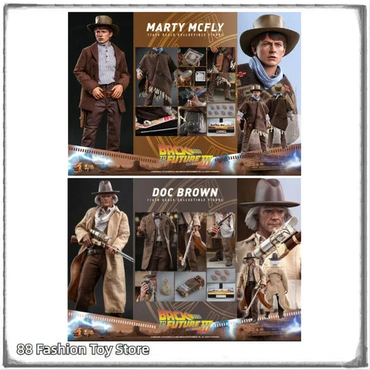 In Stock MARTY MCFLY BACK TO THE FUTURE MMS616 MMS617 DOC BROWN 1/6TH SCALE COLLECTIBLE FIGURE