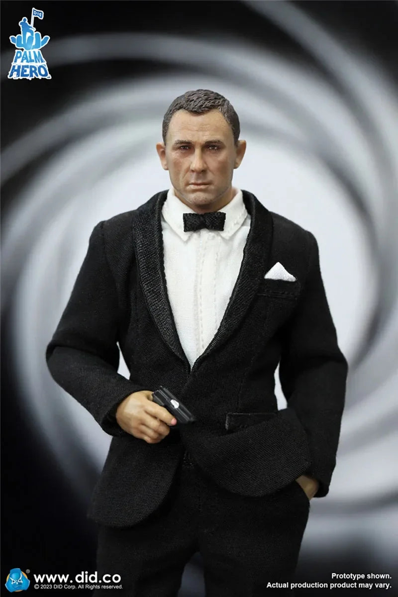 DID XT80018 1/12 Scale MI6 Agent Jack Action Figure Suit Ver. Palm Hero Male Soldier Action Figure Full Set Collectible Model