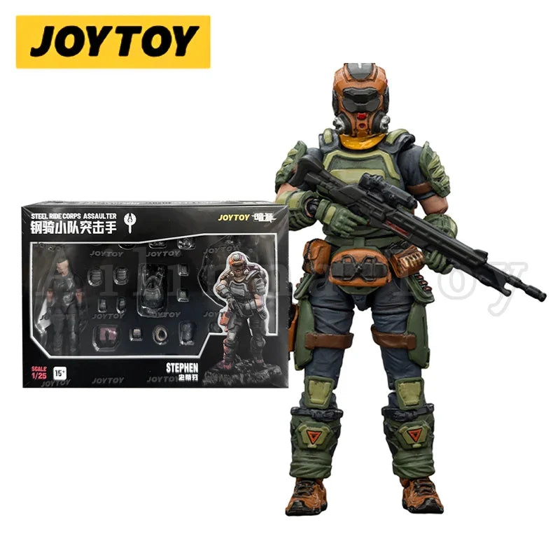 JOYTOY 1/25 Action Figure Dark Source Steel Ride Corps Assaulter Anime Model Toy