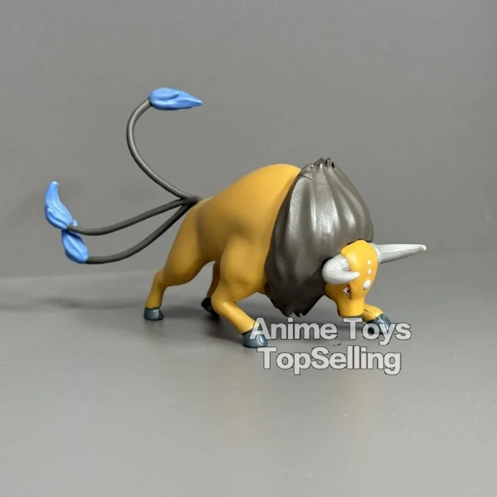 Anime Pokemen Figure Tauros Action Figures Pvc Statue Desktop Ornamen Collection Model Toys Gifts 6-7cm