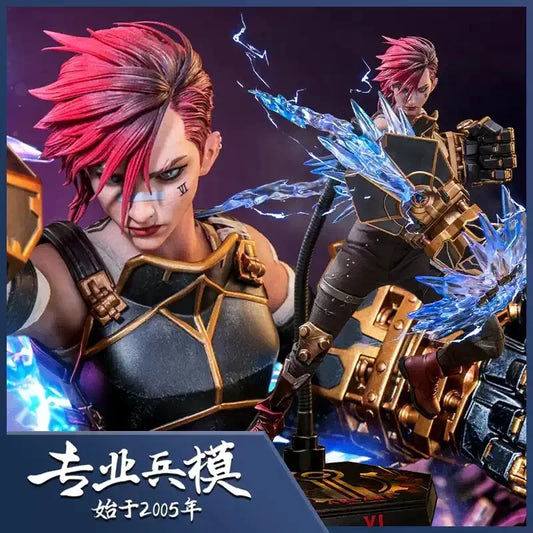In Stock Original Hottoys Ht Tms138 1/6 Scale Vi Action Figure Arcane League Of Legends Collectible Model Toy Gift For Fans