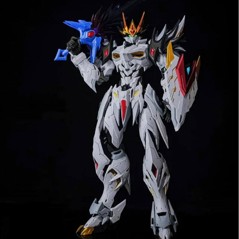 Motor Nuclear Cao Ren 1/72 Alloy Mecha Assembly Model Kit Phoenix Form Action Figures With Stand Home Ornament Collectible Gift