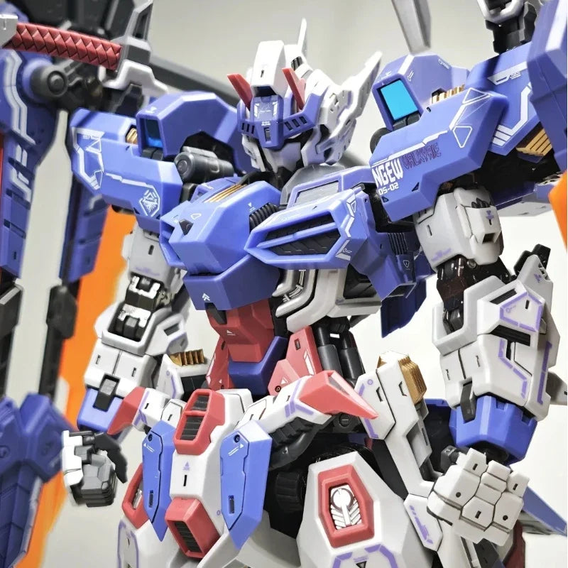 Original Holographic Translucent Valkyrie Assembly Model Action Figures Mecha Scp Process Toys Desktop Ornament Collectable Gift