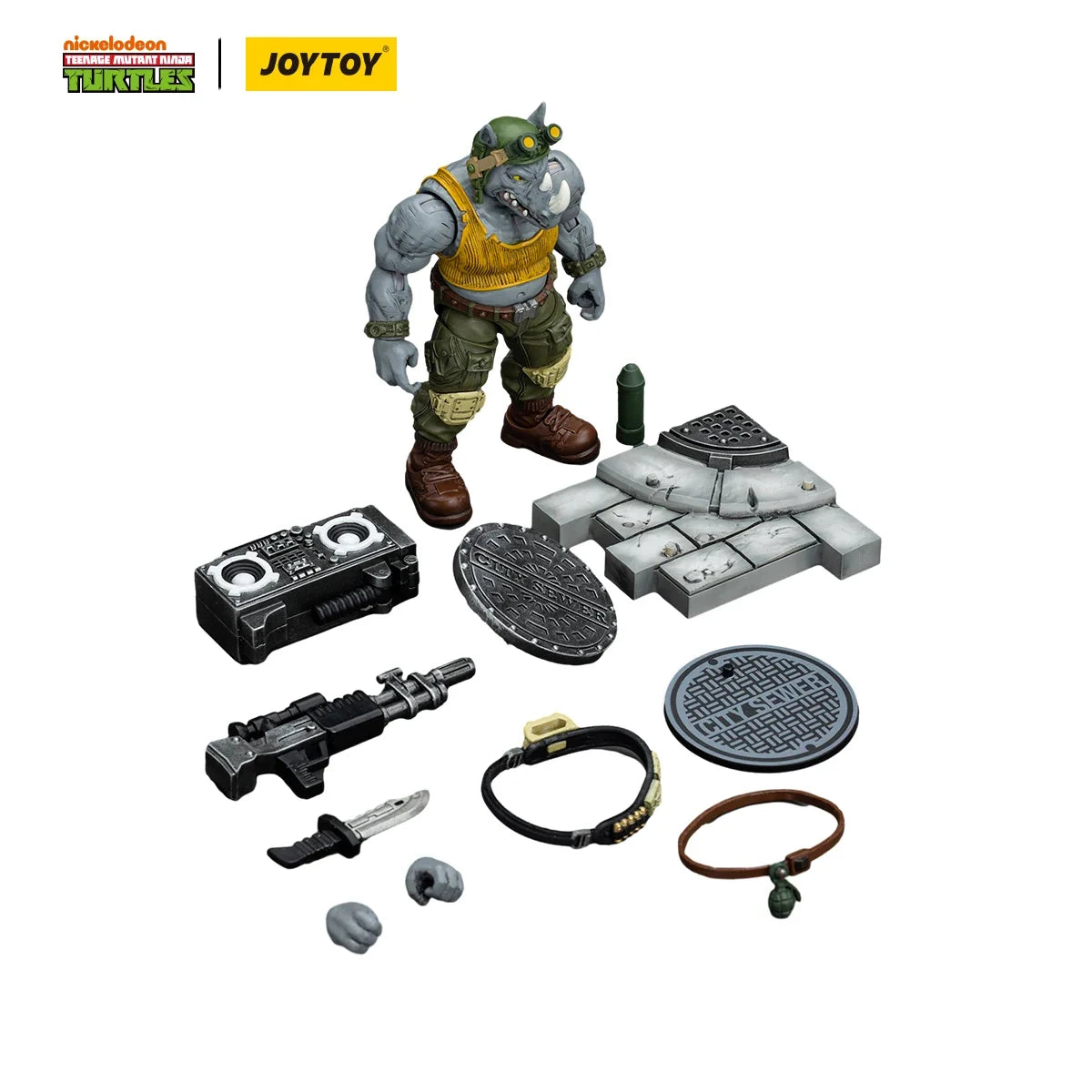 [Pre Order]JOYTOY TMNT 1/18 Action Figure Teenage Mutant Ninja Turtles Turtle Shredder Beebop Rocksteady figures Toys
