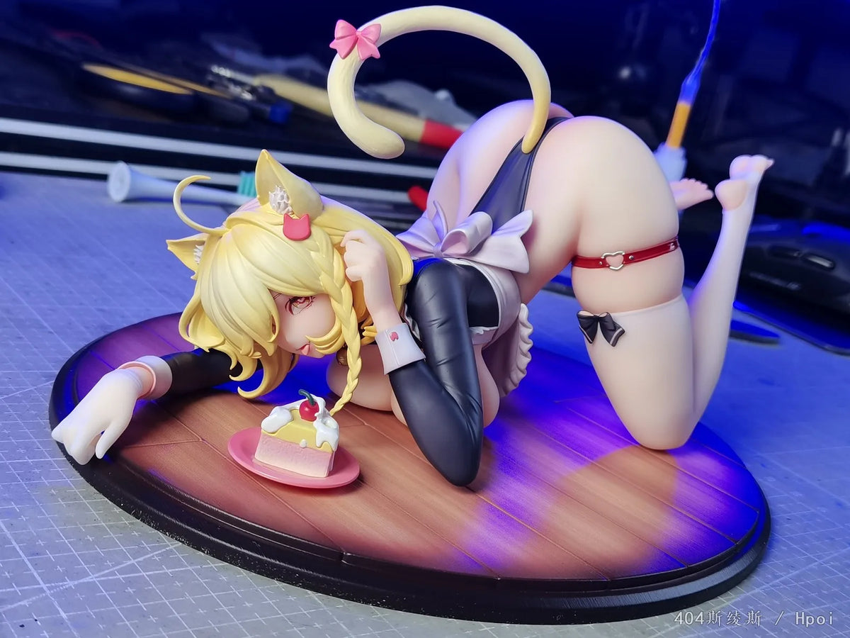 TYCTOYS In Stock Original Kawa Design 1/6 Maid Miaoji Cat Coco Figure Beautiful Girl Model Toys Ornament Gifts