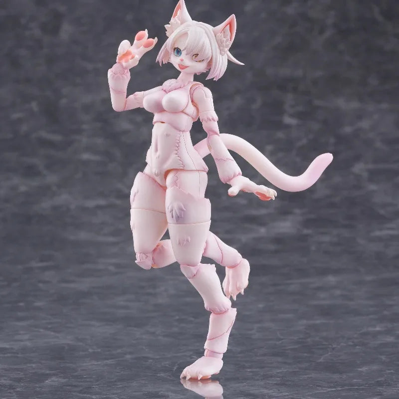 In Stock Genuine Qingdao Society Kemopla KP-01 02R KA-01 Gomani Japanese Wolf Glue-free Action Figure Model Toys Ornament