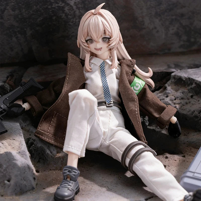Neo Eden Toys Black Iron Rest Series 1/12 Bjd Blind Box Mecha Musume Doll Kawaii Action Anime Figure Mystery Box Toys Gift