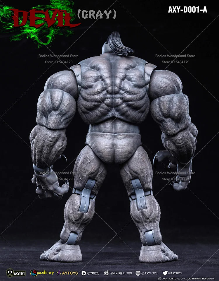 In Stock AXYTOYS 1/12 Scale Devil Orcs Red Version Grey Version 6Inch Movable Soldier Action Figure Doll Collection