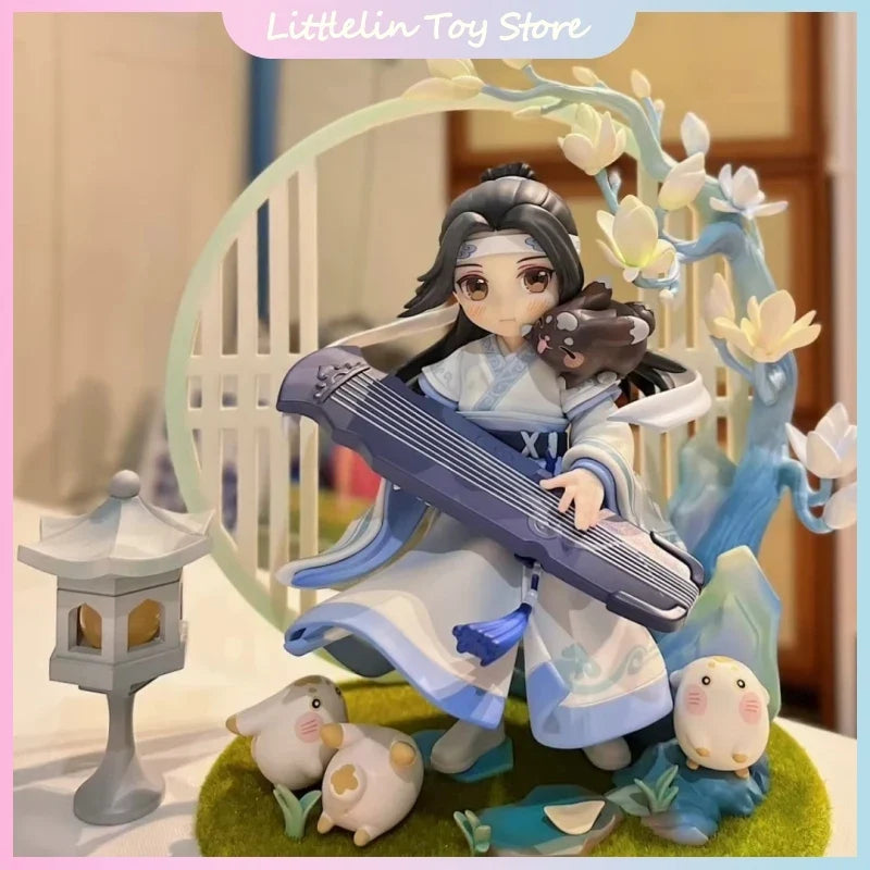 Genuine Mo Dao Zu Shi The Untamed - Lan Wangji Childhood Ver. Figure Collect Model Desktop Decoration Limited Edition In Stock