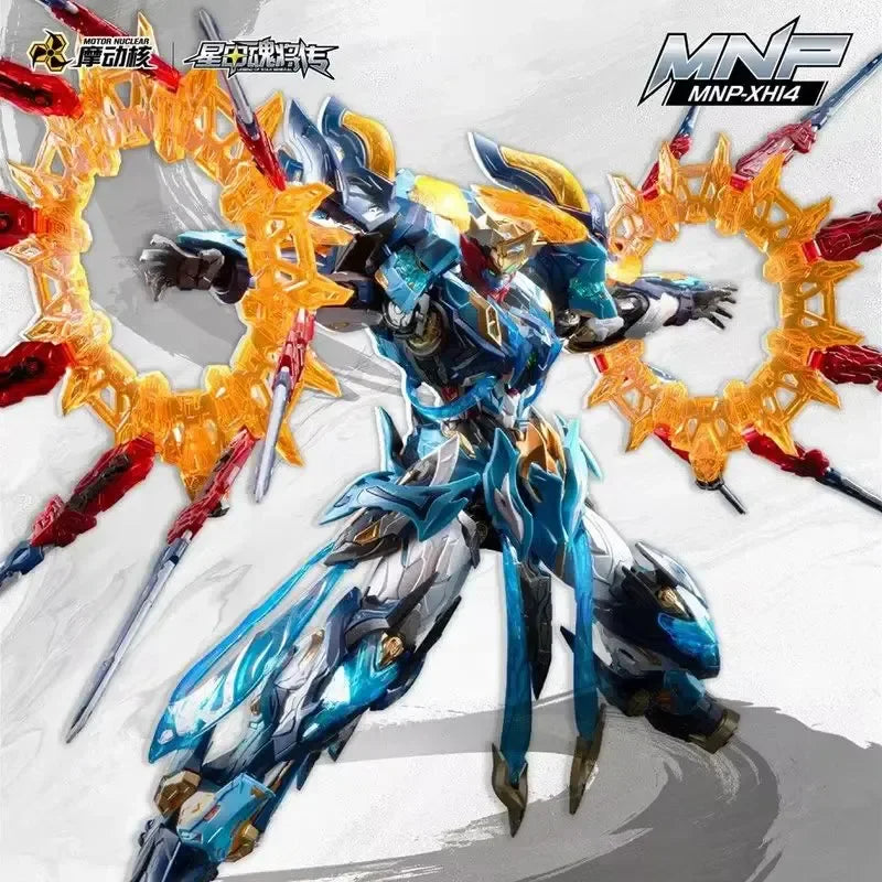 Original Motor Nuclear Mo Li Qing MNP-XH14 Assembly Mecha Model Kit Articulated Action Figures Boy Trendy Toys Collectible Gift