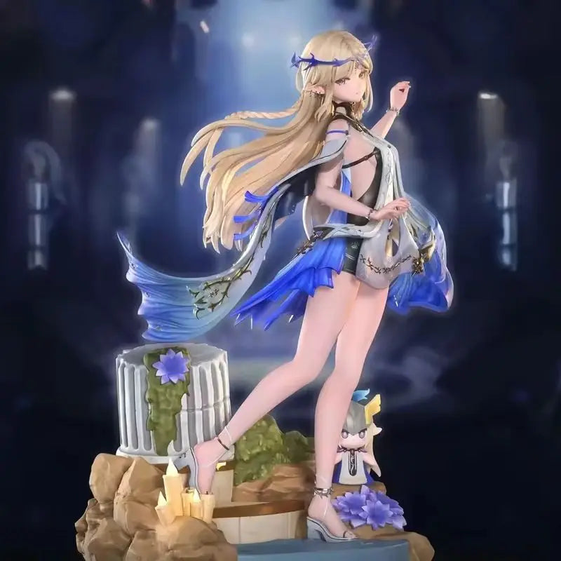 Neko Figurines Anime Gk Figure Standing Beautiful Girl Collectible Model Trendy Toy Desktop Decoration Ornament For Adult Gift
