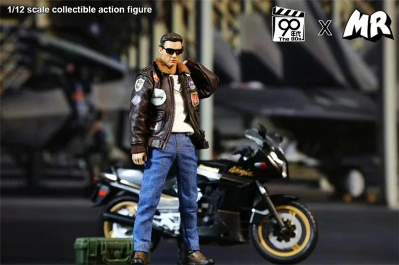 MR. FIGURE X 90S MRF90S-001 1/12 Scale Male Soldier the Major of the Air Force Tom Cruise Model 6'' Full Set Action Figure Doll