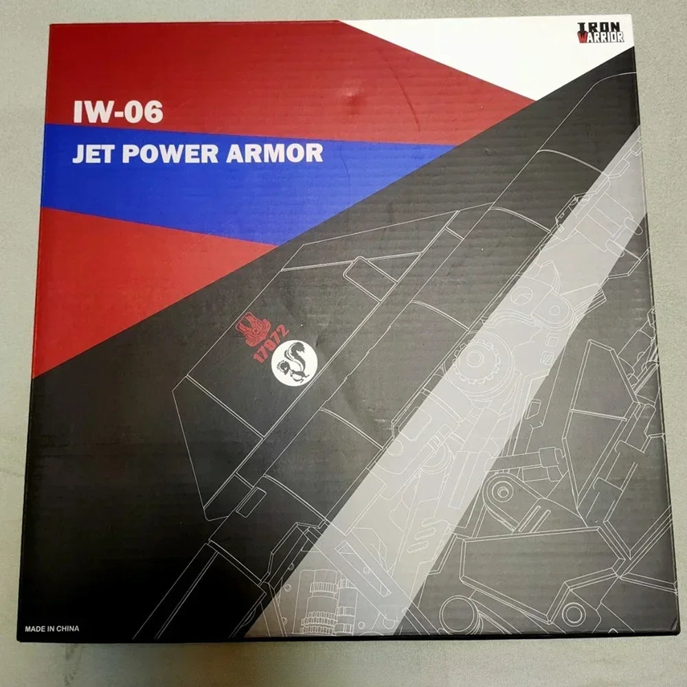 【In Stock】 IRON WARRIOR IW06 IW-06 JET POWER ARMOR for MPM04 LT-02 OP Commander Action Figure