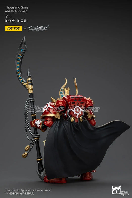 【SF】JOYTOY 1/18 Action Figure Thousand Sons Ahzek Ahriman Model Toys Gifts Collection Ornaments