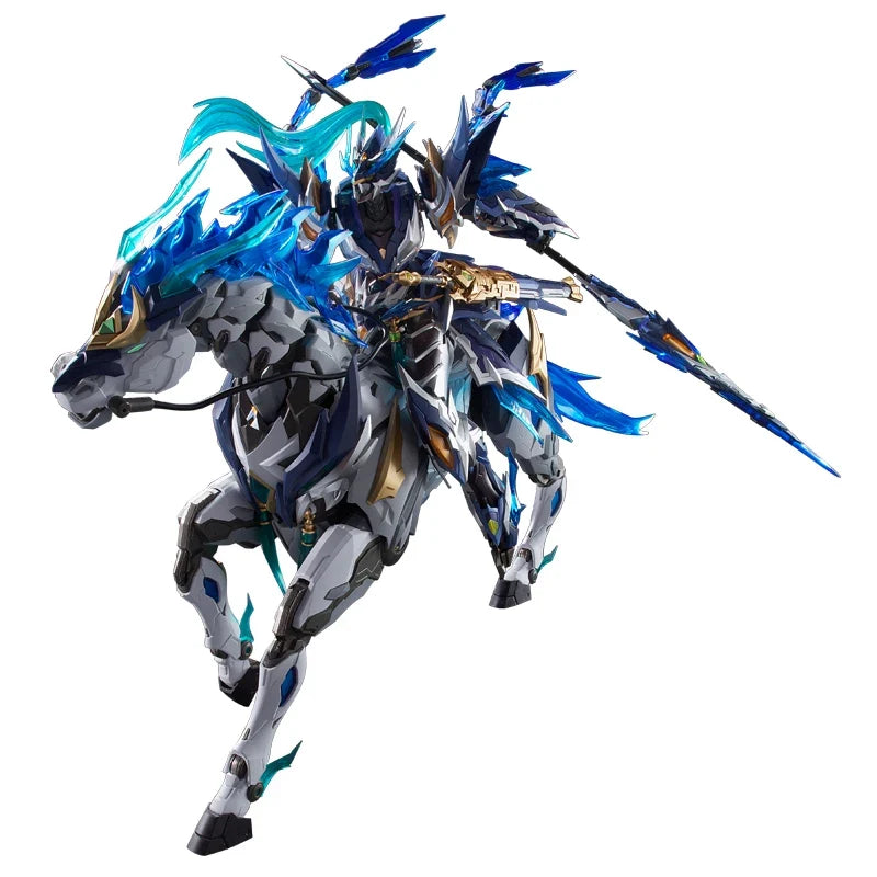 Motor Nuclear Zhao Yun Ultra-Mobile Guochuang Assembled Mecha Model With Mount Alloy Skeleton Highly Playable Collection