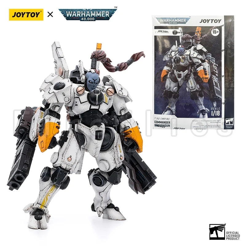1/18 JOYTOY Action Figure 40K T'au Empire Commander Shadowsun Re-issue Version Anime Collection Model Toy