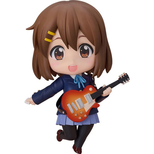 K-ON！Yui Hirasawa 2.0 100% Original genuine 10cm PVC Action Figure Anime Figure Model Toys Figure Collection Doll Gift