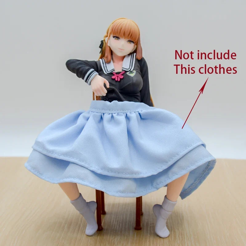 18cm Original Daiki Kougyou Shuria-chan Anime Girl Figure Akari Chan illustration by Jakudenpa Action Figure Model Doll Toy Gift