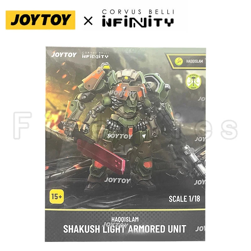 1/18 JOYTOY Action Figure Mecha Infinity Anime Model Nomads Gecko Squadron Shakush Light Armored Unit Anime Model Toy