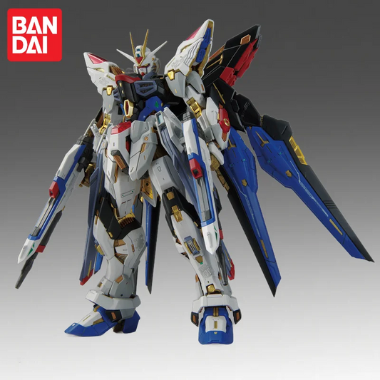 In Stock Bandai Original Mgex 1/100 Mgex-gundam Strike Freedom Action Figure Model Doll Brand New Boxed Anime Characters Toys