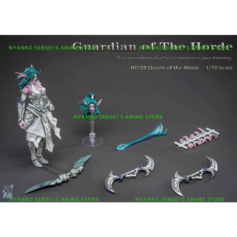 In Stock Gray Knight Guardian of The Horde NO.08 Queen of The Moon 1/10 Action Figure Anime Models Toy Doll Gift Collectibles